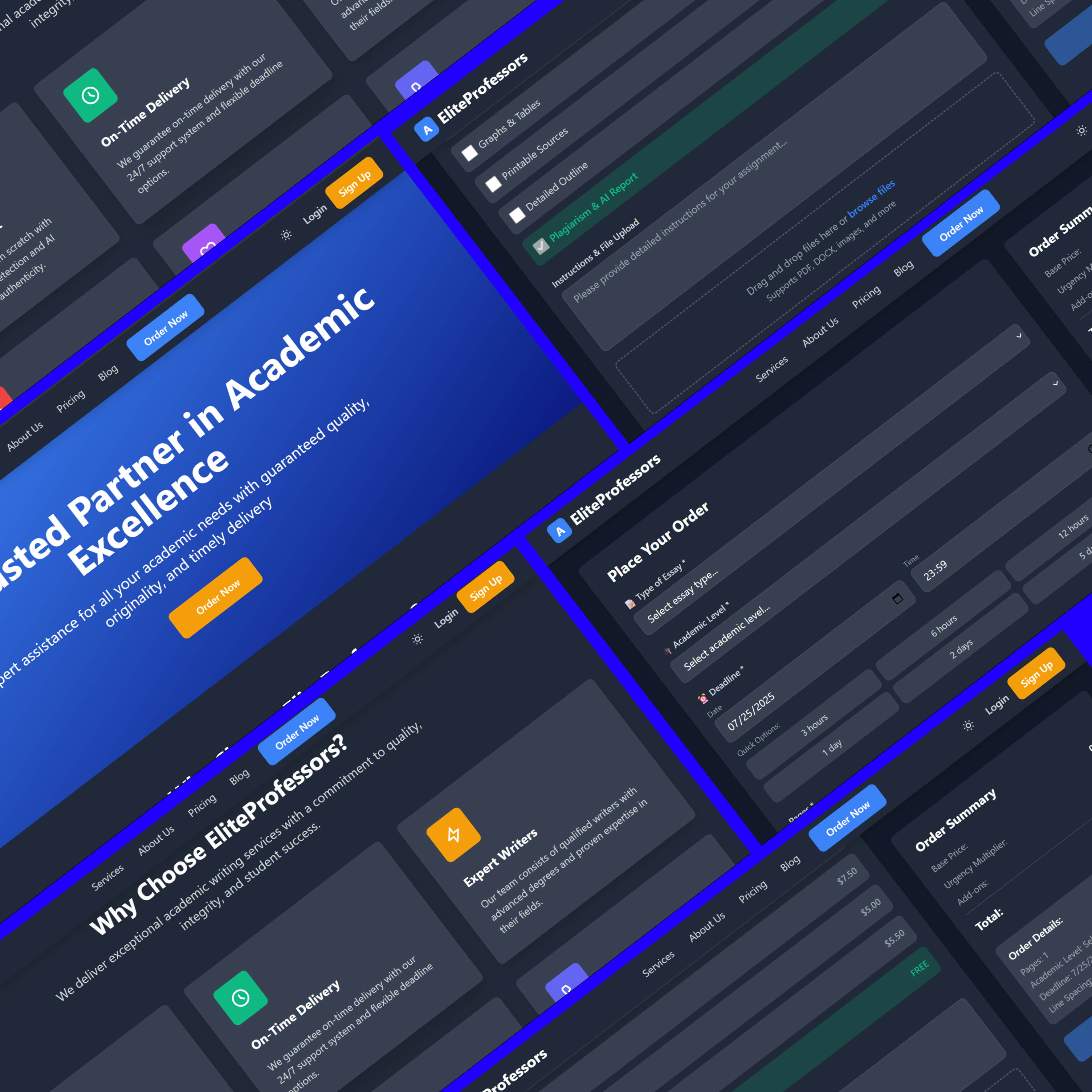 EliteProfessors Platform
